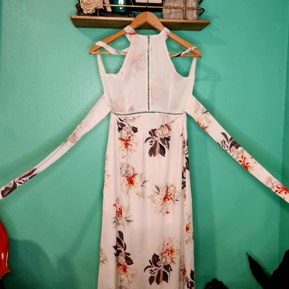 Halter, Split Leg Maxi - image 4